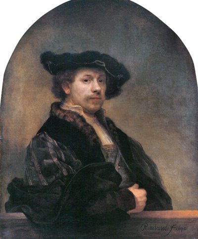 Autoportrait - Rembrandt van Rijn